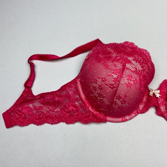 NWOT VS RED "Dream Angels" Perfect Coverage, 36D. *P1007 - Picture 3 of 6